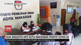 VIDEO: 2 Anggota KPU Kota Makassar Positif Covid-19