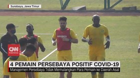 VIDEO: 4 Pemain Persebaya Positif Covid-19