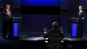 Ketika Moderator Debat Capres Kewalahan Hadapi Trump
