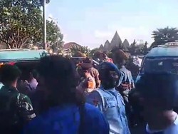 Acara Tabur Bunga di TMP Kalibata yang Ricuh Tak Berizin