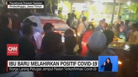 VIDEO: Ibu Baru Melahirkan Positif Covid-19