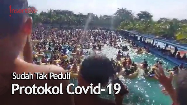 Geger! Ratusan Orang Hadiri Pesta Kolam di Medan