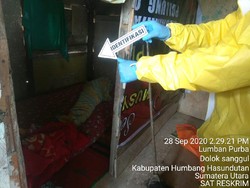 Mayat Wanita Terbungkus Seprai Ditemukan di Gubuk Humbahas, Diduga Dibunuh