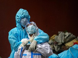 Terlena Saat Dekati Herd Immunity, India Kini Diterjang Tsunami COVID-19