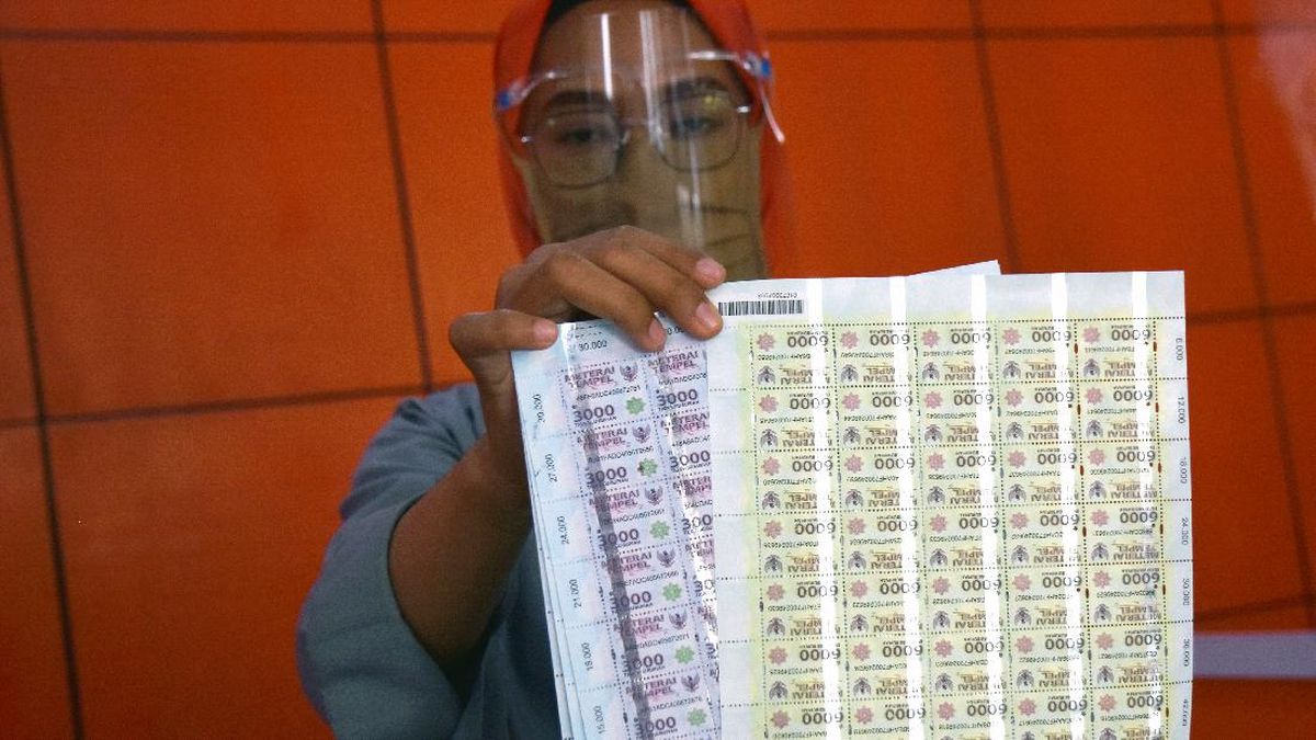 Aparat Bongkar Sindikat Meterai Palsu, Bikin Rugi Negara Rp1 Triliun