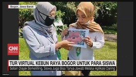 VIDEO: Tur Virtual Kebun Raya Bogor untuk Para Siswa