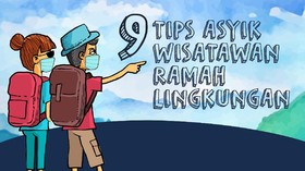 INFOGRAFIS: 9 Tips Wisata Ramah Lingkungan