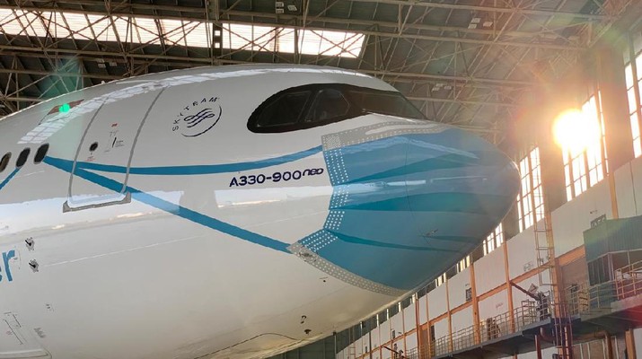 Garuda Indonesia Luncurkan Livery Pesawat 