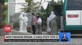 VIDEO: Hadiri Kondangan, 21 Warga Positif Covid-19