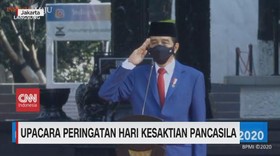 VIDEO: Jokowi Pimpin Upacara Hari Kesaktian Pancasila 2020