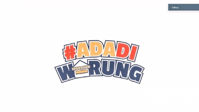 Kemenparekraf menggelar Program Ada di Warung yang bertujuan mempertahankan perputaran roda ekonomi kerakyatan.