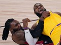 FOTO: Lakers Hajar Miami Heat di Game 1 Final NBA 2020