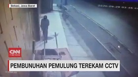 VIDEO: Pembunuhan Pemulung Terekam CCTV