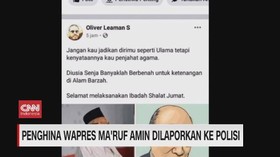 VIDEO: Penghina Wapres Maruf Amin Dilaporkan ke Polisi