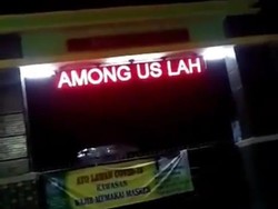 Video Running Text SMA di Bekasi Diretas Jadi Among Us Lah