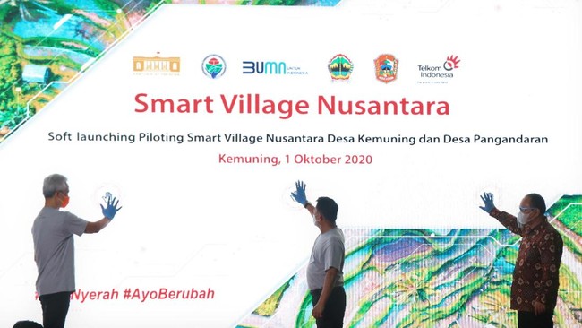 Pengembangan smart village atau desa cerdas di Indonesia dinilai dapat mendorong peningkatan aktivitas dan produktivitas ekonomi di desa-desa.