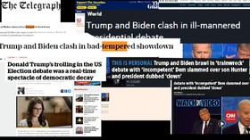 VIDEO: Dunia Internasional Komentari Debat Trump-Biden