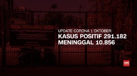 VIDEO: 1 Oktober, Kasus Positif Corona 291.182