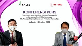 VIDEO: Mulai Hari Ini Obat Covifor Untuk Covid-19 Dipasarkan