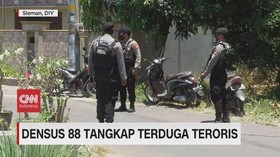 VIDEO: Densus 88 Tangkap Terduga Teroris di Sleman