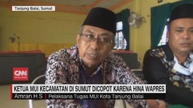 VIDEO: Hina Wapres, Ketua MUI di Sumut Dicopot