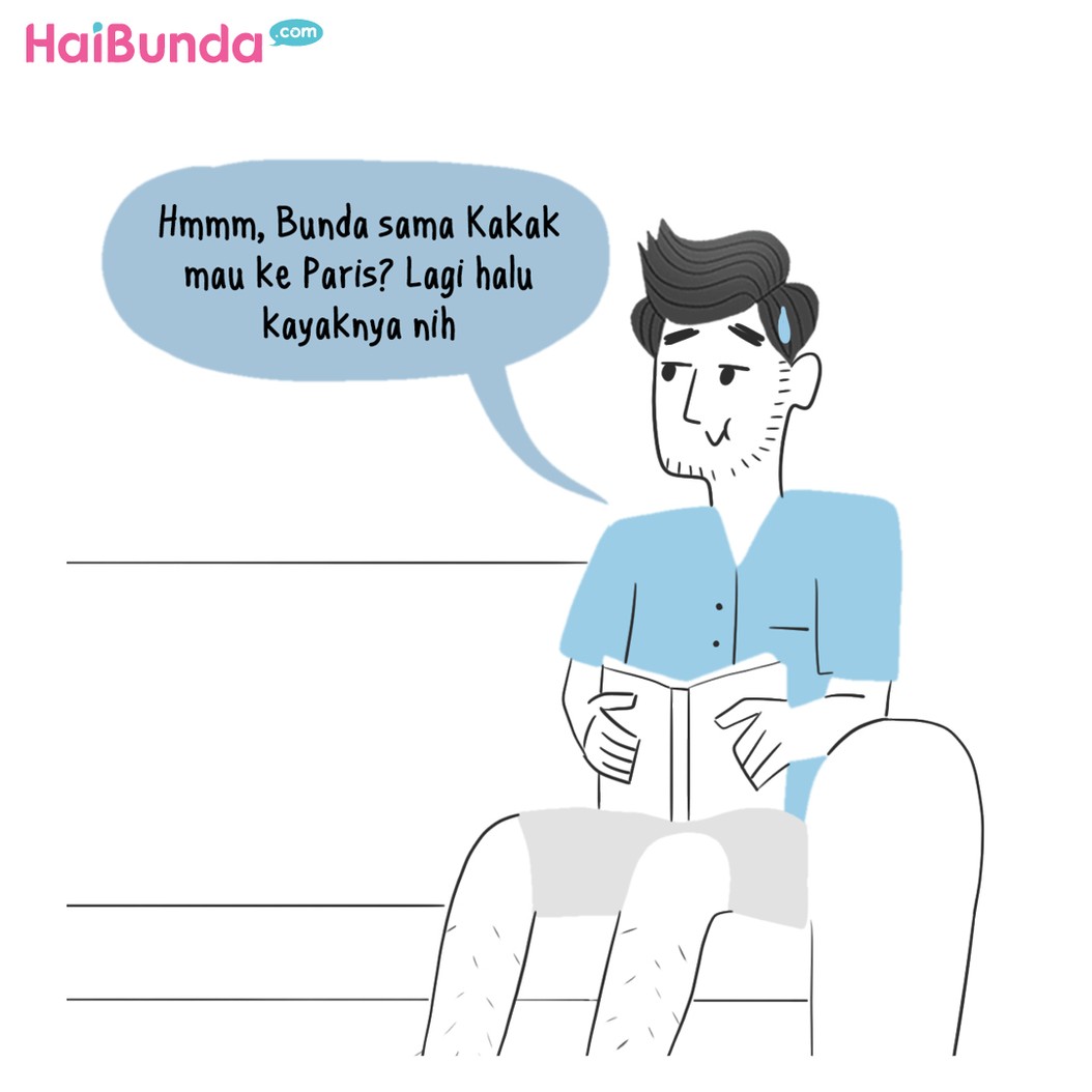 Komik HaiBunda Wisata Virtual