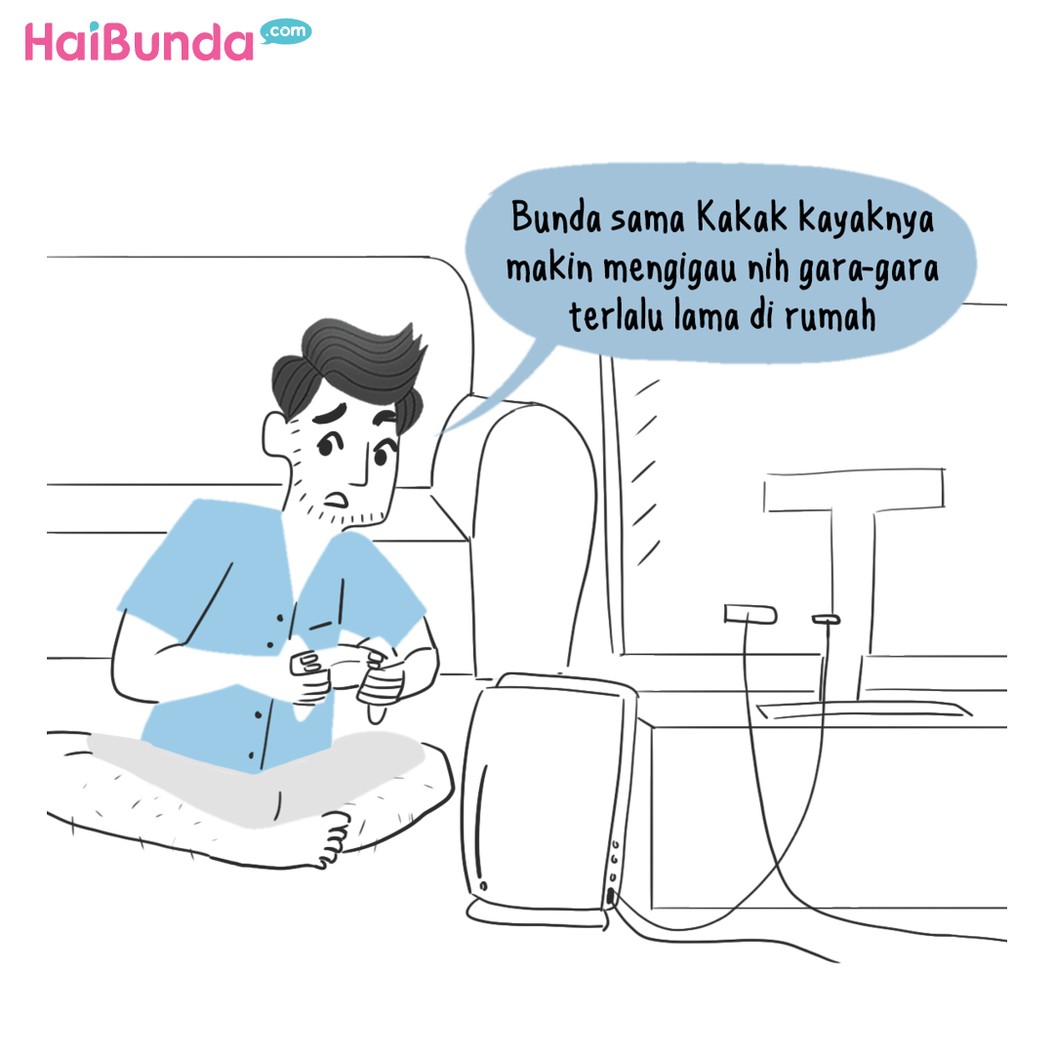Komik HaiBunda Wisata Virtual