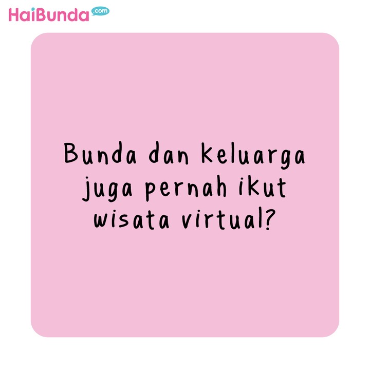 Komik HaiBunda Wisata Virtual