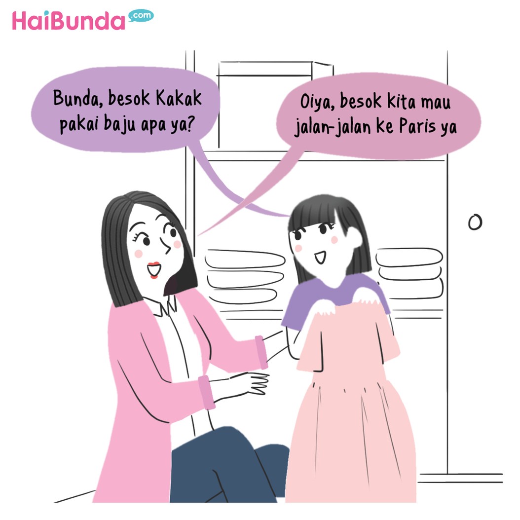 Komik HaiBunda Wisata Virtual