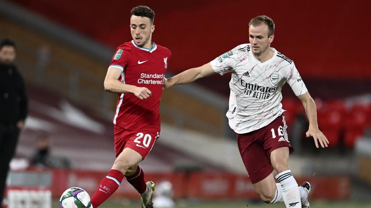 FOTO: Arsenal Tendang Liverpool dari Piala Liga Inggris