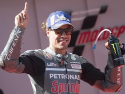 Hasil Free Practice III MotoGP Aragon: Morbidelli Tercepat, Quartararo Crash