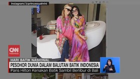 VIDEO: Pesohor Dunia dalam Balutan Batik Indonesia