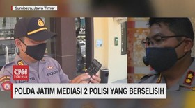 VIDEO: Polda Jatim Mediasi 2 Polisi yang Berselisih
