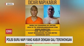 VIDEO: Polisi Buru Napi Kabur Cai Changpan Kedalam Hutan