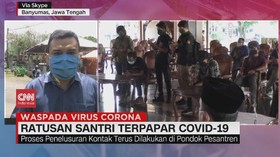 VIDEO: Ratusan Santri Terpapar Covid-19
