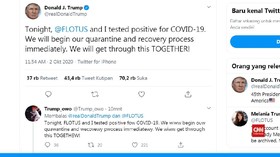 VIDEO: Presiden Trump Positif Covid-19