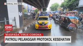 VIDEO: Mobil Patroli Pemburu Pelanggar Protokol Kesehatan
