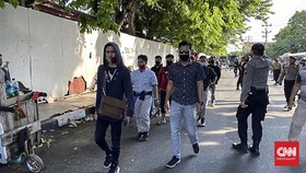Polisi Bubarkan Deklarasi KAMI Pro Pemerintah di Semarang