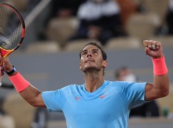 Prancis Terbuka: Rafael Nadal Melaju ke 16 Besar