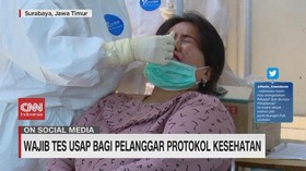 VIDEO: Wajib Tes Usap Bagi Pelanggar Protokol Kesehatan