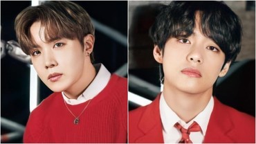 img-title J-Hope dan V BTS Dapat Julukan Bayi Jerapah dari ARMY, Kenapa Tuh?