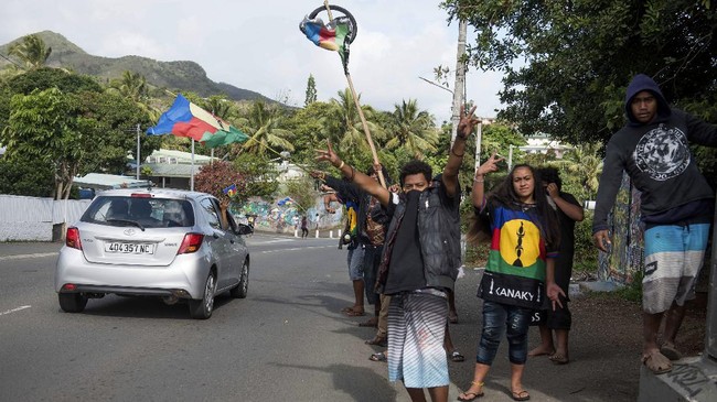 FOTO: Referendum Kaledonia Baru dari Prancis