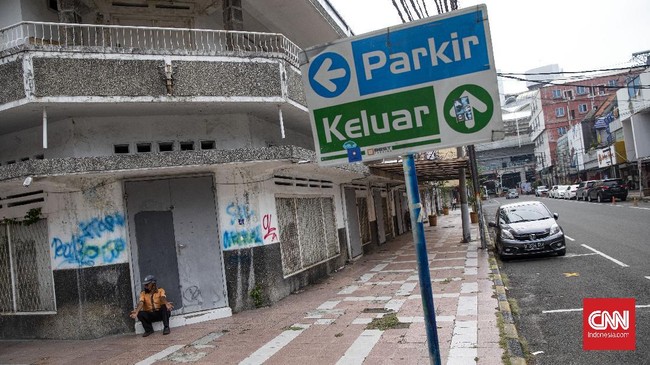 FOTO: Kesepian di "Little Tokyo" Blok M
