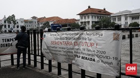 FOTO: Kesunyian di Kota Tua Jakarta