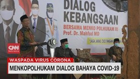 VIDEO: Menkopolhukam Dialog Bahaya Covid-19