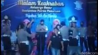  Sertijab Kasat Lantas Pasuruan Digoyang Dangdutan, Propam Turun Tangan 