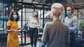 Israel Buat Alat Jaga Jarak di Kantor Sebelum Pandemi Corona