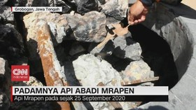 VIDEO: Padamnya Api Abadi Mrapen