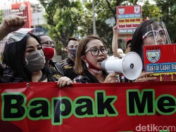 Demo Annisa Bahar Dkk Berujung Bubar Gegara Protokol Dilanggar