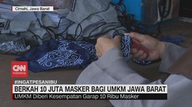 VIDEO: Berkah 10 Juta Masker bagi UMKM Jawa Barat